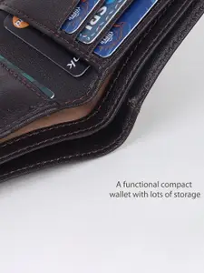 The Roadster Lifestyle Co Men Genuine Leather Wallet & Belt Accessory Gift Set