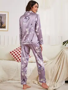 ETC Women Floral Printed Night suit