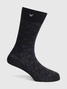 Blackberrys Men Patterned Cotton Above Ankle Length Socks