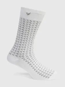 Blackberrys Men Patterned Cotton Above Ankle Length Socks
