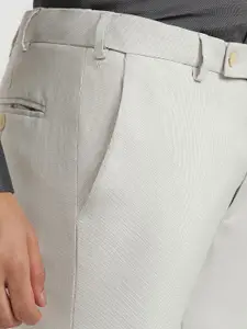 Park Avenue Men Slim Fit Mid-Rise Formal Trousers