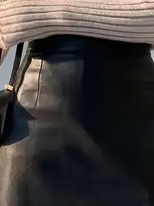 Outzidr A-line Straight Mini Skirt