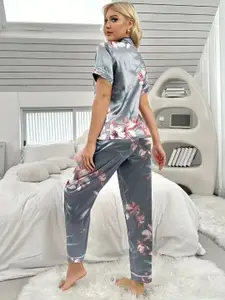 ETC Women Floral Printed Night suit