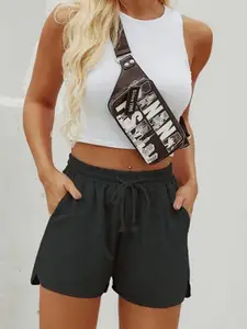 Outzidr Women Regular Fit Regular Shorts