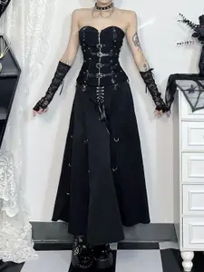 KPOP A-Line Maxi Skirt