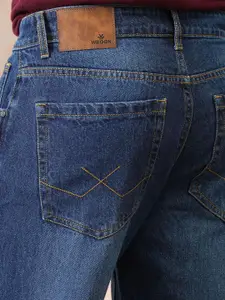 WROGN Men Comfort Relaxed Fit Mid-Rise Cotton Light Fade Jeans