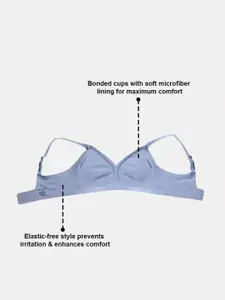 Zivame Medium Coverage Lightly Padded Seamless T-shirt Bra