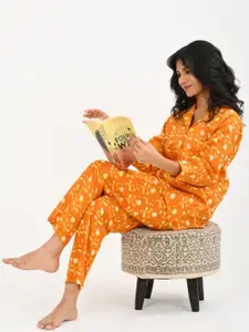 30 Looks Women Printed Pure Cotton Night suit