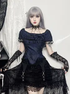 KPOP Maxi-Length Flared Skirts