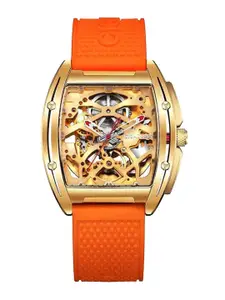 CIGA Design Edge Men Skeleton Analogue Automatic Motion Powered Watch Z031-SIGO-W350G