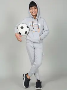 Cantabil Boys Printed Hooded Track Suit