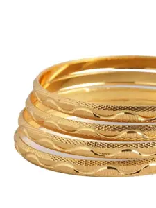 Anouk Set Of 4 Gold-Plated Bangles