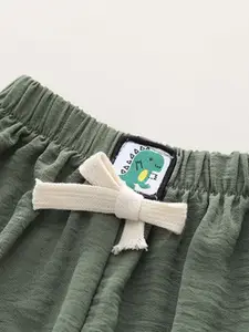 StyleCast x Revolte Boys Printed Pure Cotton T-shirt with Trousers