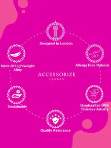 Accessorize Crystals Statement Charm Necklace