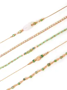 Accessorize Artificial Beads Anklet