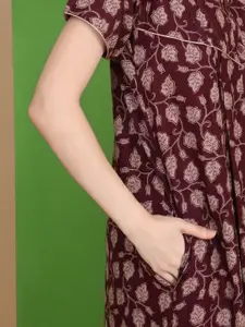 Sweet Dreams Printed Maxi Nightdress