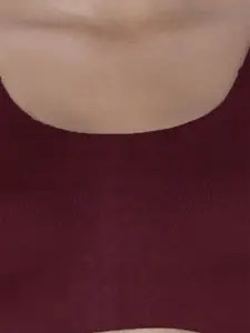 Soie Women Non-Wired Non Padded Full Coverage Low Impact Slip on Sports Bra