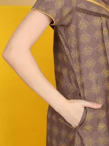 Sweet Dreams Printed Maxi Nightdress