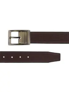 The Roadster Lifestyle Co Men Textured Formal Belts