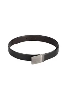 The Roadster Lifestyle Co Men Textured Auto Lock Buckle Formal Belt