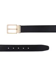 The Roadster Lifestyle Co Men Textured Formal Belts