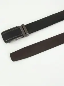 The Roadster Lifestyle Co Men Textured Formal Belts