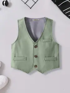 INCLUD Boys Shirt With Waistcoat & Trousers Set