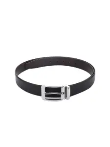 The Roadster Lifestyle Co Men Textured Pin Buckle Formal Belt