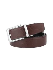 The Roadster Lifestyle Co Men Textured Formal Belt