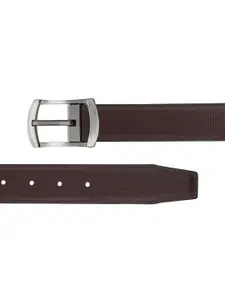 The Roadster Lifestyle Co Men Textured Formal Belts