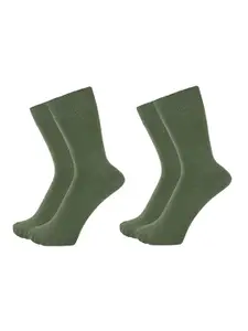 MUKHAKSH Men Pack Of 6 Calf Length Socks