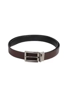 The Roadster Lifestyle Co. Men Textured Formal Belts
