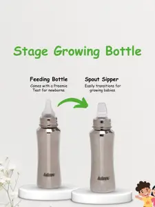 Adore Set Of 2 Infants Feeding Bottles- 240ml