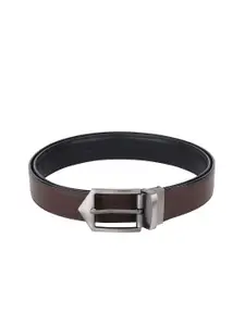 The Roadster Lifestyle Co. Men Textured Formal Belt