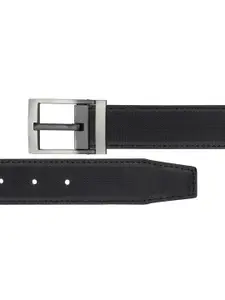 The Roadster Lifestyle Co. Men Textured Reversible Formal Belt
