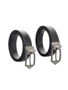 The Roadster Lifestyle Co Men Textured Formal Belts