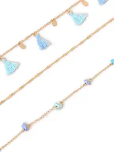 Accessorize Artificial Beads Anklet