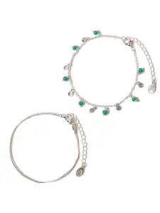 Accessorize Artificial Beads Anklet