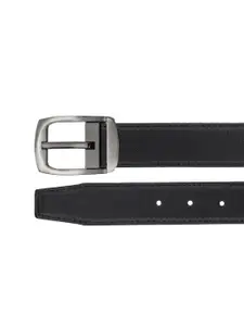 The Roadster Lifestyle Co. Men Textured Formal Belt