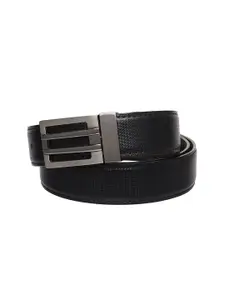 The Roadster Lifestyle Co Men Textured Pin Buckle Formal Belt