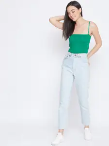 Q-rious Women Solid Adjustable Straps Camisole