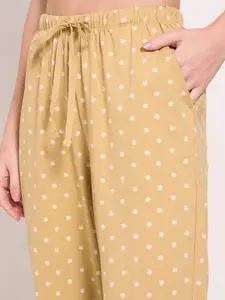 Dreamz by Pantaloons Women Printed Straight Lounge Pants