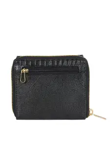 Baggit Women Textured PU Three Fold Wallet