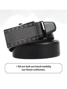 Provogue Men Textured Reversible Formal Belt