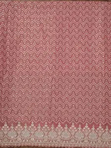 Koskii Ethnic Motifs Embroidered Sequinned Unstitched Dress Material