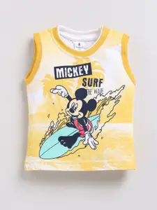 Annie Infant Boys Selection Of 2 Printed Pure Cotton T-shirt With Shorts