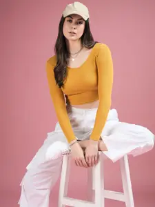 DressBerry Women Ribbed Tank Crop Top