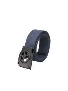 Provogue Men Slider Buckle Textured Belt