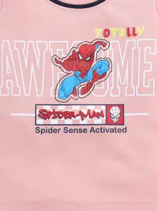 Annie Infants Printed Round Neck Pure Cotton T-shirt with Shorts