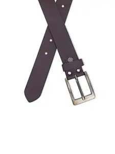 Provogue Men Textured Leather Belt